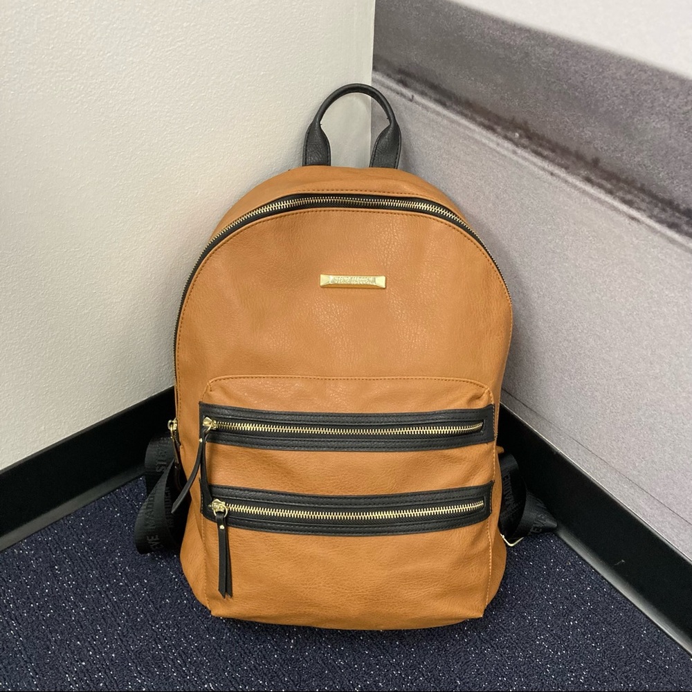 Steve Madden Faux Leather Backpack